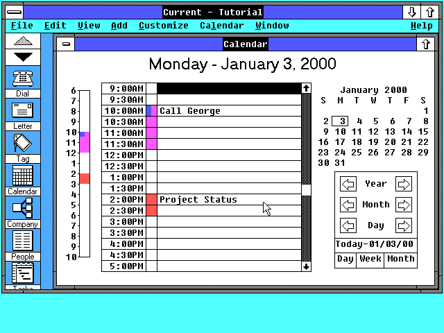 IBM Current 1.00 - Calendar